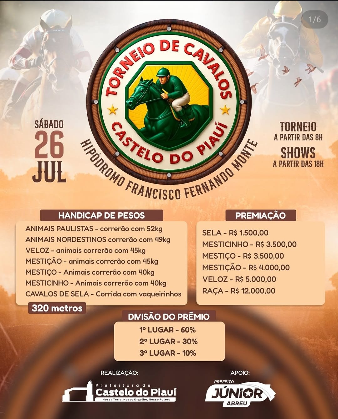 Tradição e Diversão se Encontram no Grande Torneio de Cavalos de Castelo do Piauí